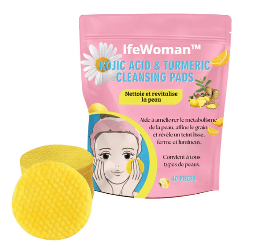 Tampons Exfoliants Curcuma & Acide Kojic