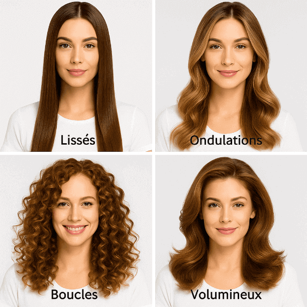 Lissez ou bouclez vos cheveux en 5 minutes IfeWoman™